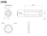 Rizoma End Bar Adapter Black for Ducati 899 Panigale 14-20/1199 Panigale/Panigale S/1299 Panigale/Panigale S 15-20