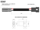 Rizoma Marker Light & Veloce L Mirror Cable Kit for Aprilia RSV 4 15-16