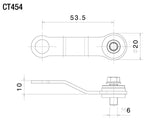 Rizoma Fluid Reservoir Bracket Black