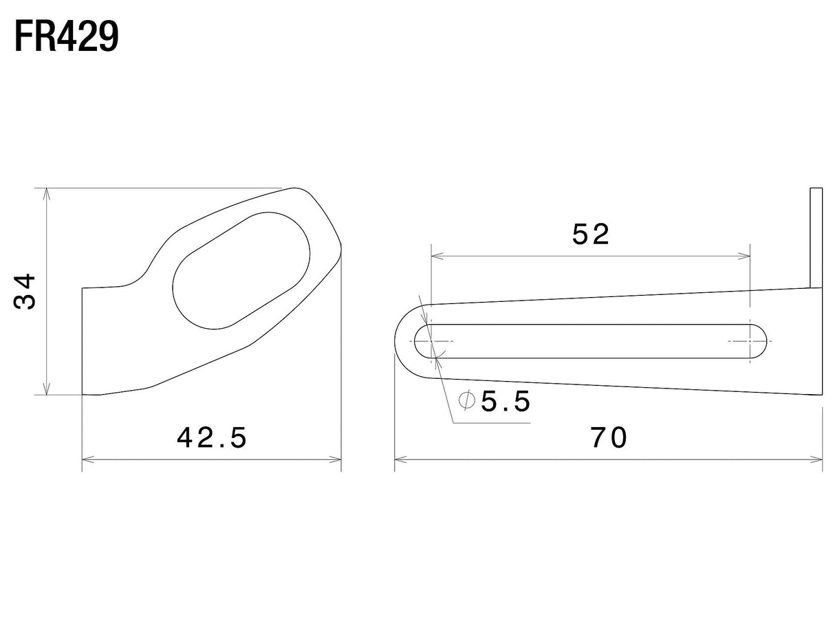 Rizoma Indicator Mounting Adapters Black for Ducati Panigale V4/Panigale V4 S 18-19