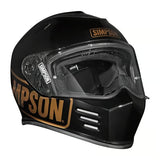 Simpson Venom Logo St Black Helmet