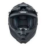 Nitro MX710 Satin Black Youth Helmet