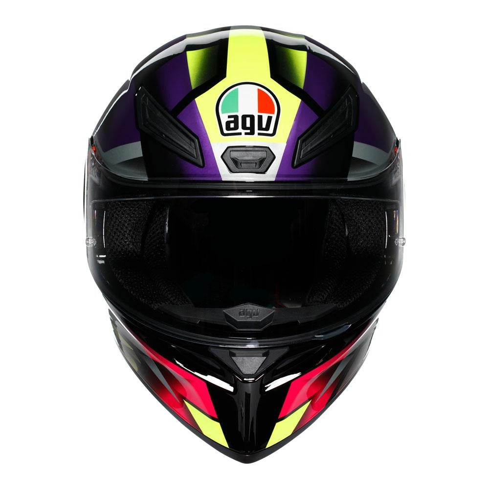 AGV K1 S Fastlap Gloss Black/Purple/Pink Helmet