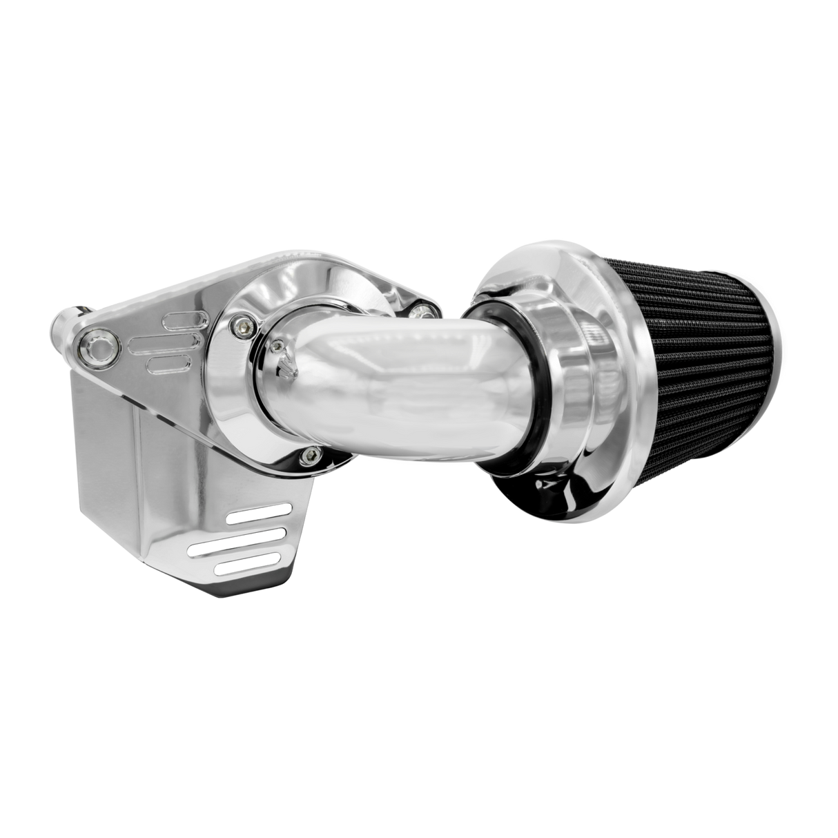 Vance & Hines VH-71107 90 Degree VO2 Falcon Air Cleaner Kit Chrome for Harley-Davidson CVO Touring 23-Up/Street Glide/Road Glide 24-Up/Touring/Softail 25-Up