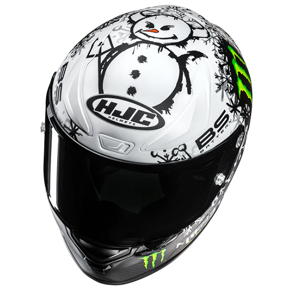 HJC RPHA 1 V2 Carbon Snow Diablo MC-10SF Helmet