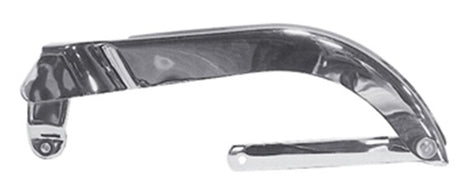 V-Factor VF-77313 Upper Belt Guard Chrome for Harley-Davidson FXWG 80-86/FXB/FXSB 80-85/FLHS 82-84