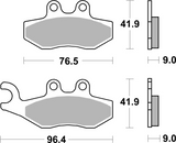 Brembo B-07056XS Scooter (XS) Sintered Rear Brake Pad (07056.XS)