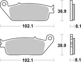Brembo B-07HO30SA Road (SA) Sintered Front Brake Pad (07HO30.SA)