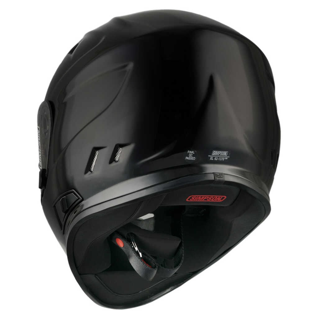 Simpson Venom Black Helmet
