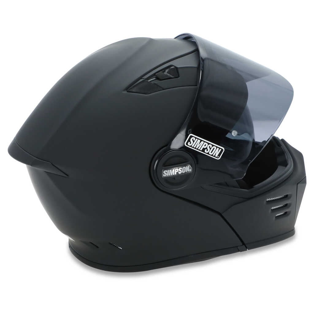 Simpson Darksome Matte Black Helmet