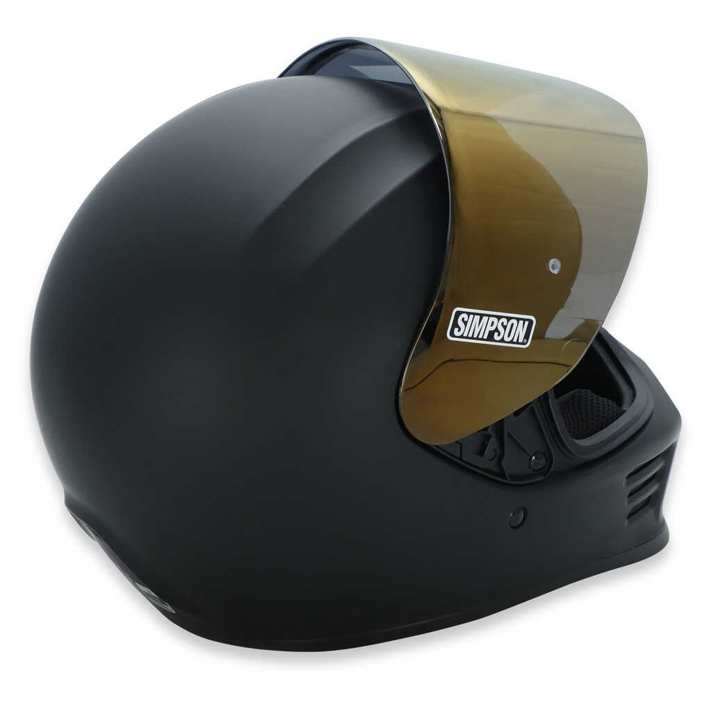Simpson Speed Matte Black Helmet