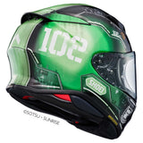 Shoei NXR2 MS-06C-6 Zaku II TC-4 Helmet