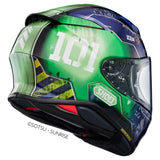 Shoei NXR2 MS-05 Zaku I TC-11 Helmet