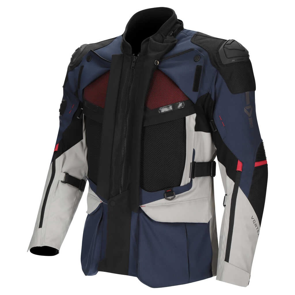 DriRider Vortex Adventure III Blue/Light Grey/Black Textile Jacket