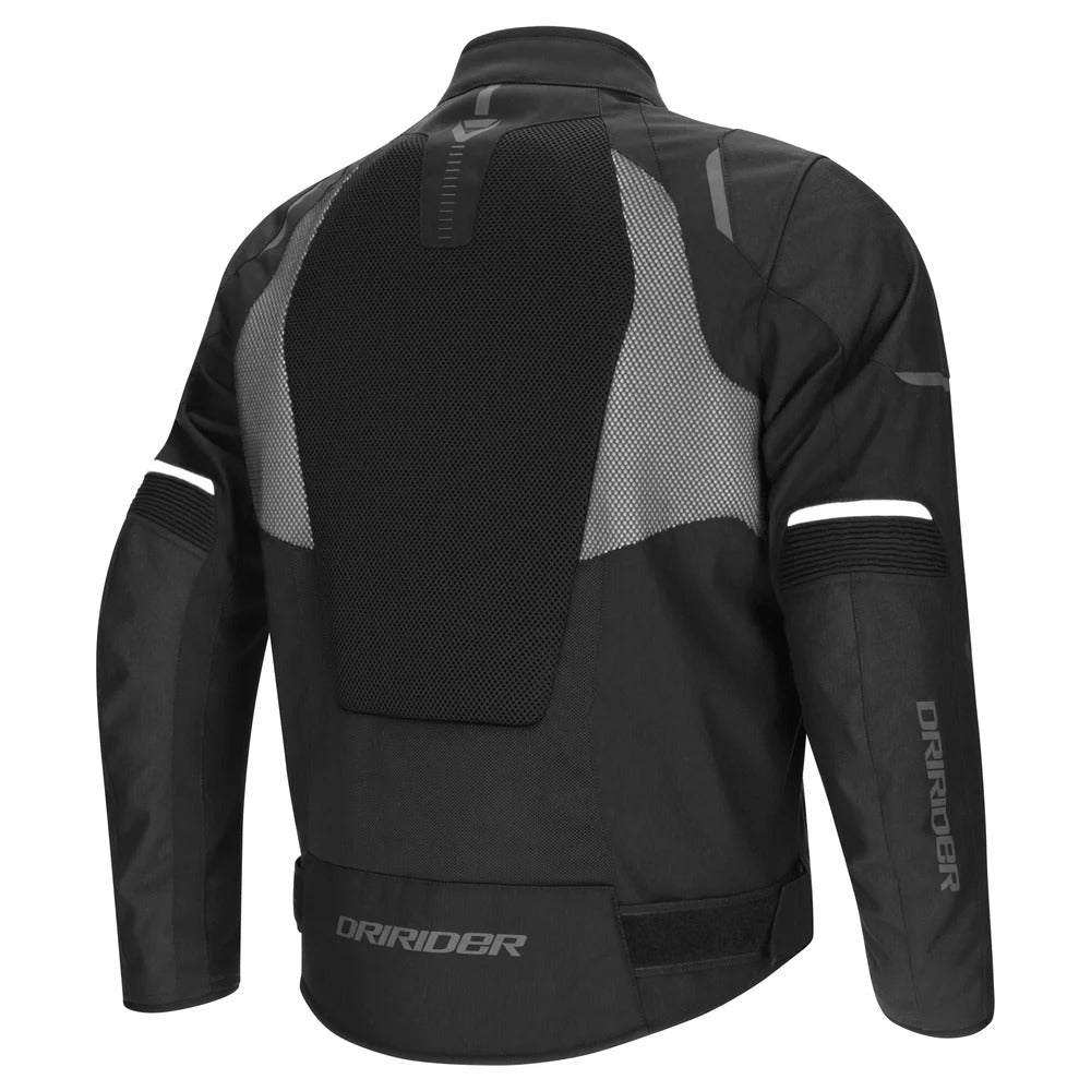 DriRider Air-Ride Pro Black/White Textile Jacket