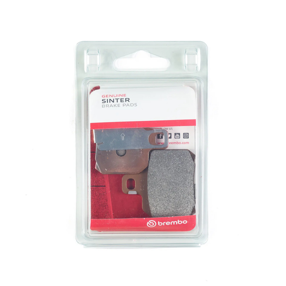 Brembo B-07BB209A Genuine (9A) Sintered Rear Brake Pad (07BB20.9A)