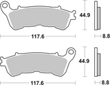 Brembo B-07HO57SA Road (SA) Sintered Front Brake Pad (07HO57.SA)