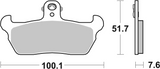 Brembo B-07BB1606 Road (06) Carbon Ceramic Front Brake Pad (07BB16.06)