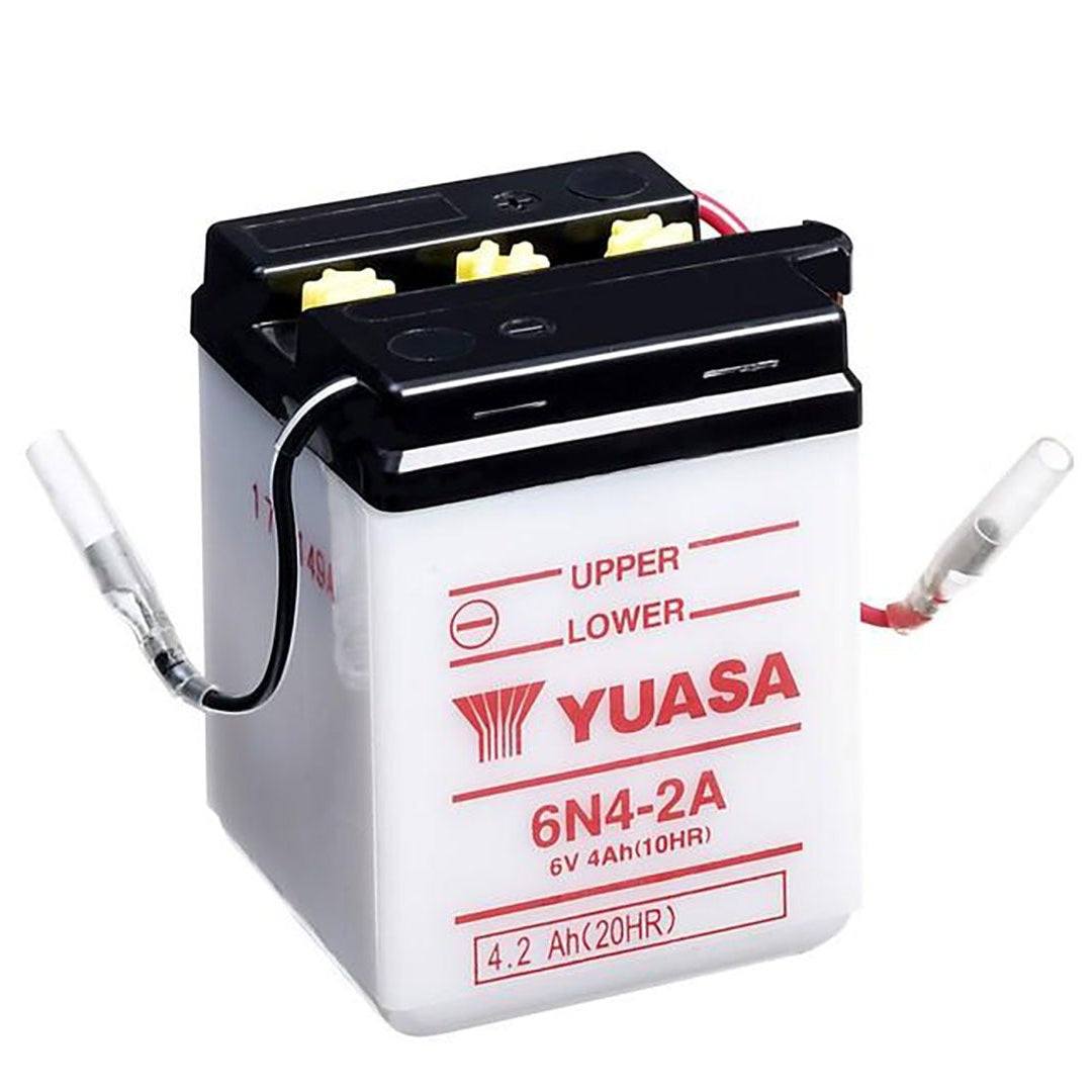 Yuasa 6N4-2A Conventional Series 6V 4Ah Battery