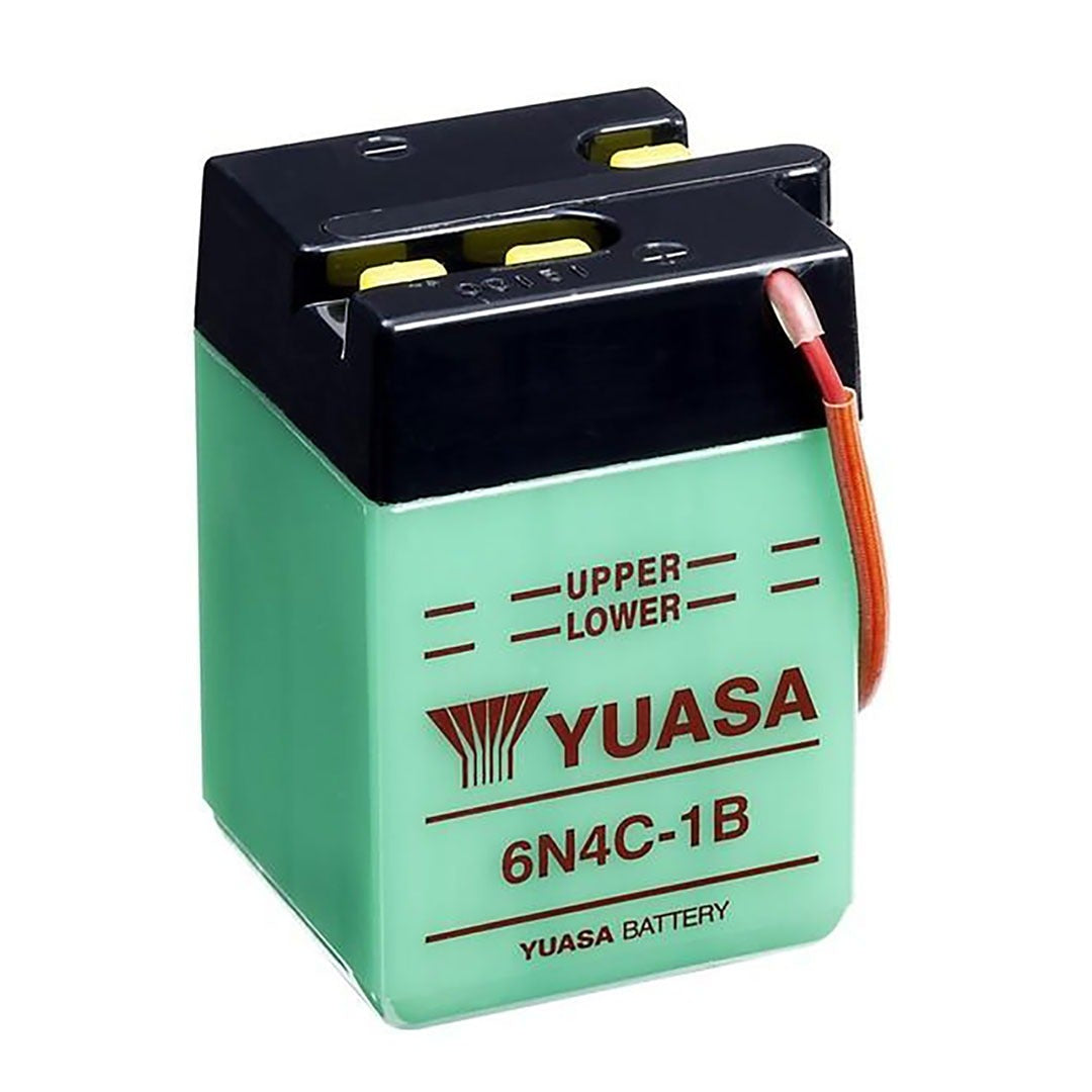 Yuasa 6N4C-1B Conventional Series 6V 4Ah Battery