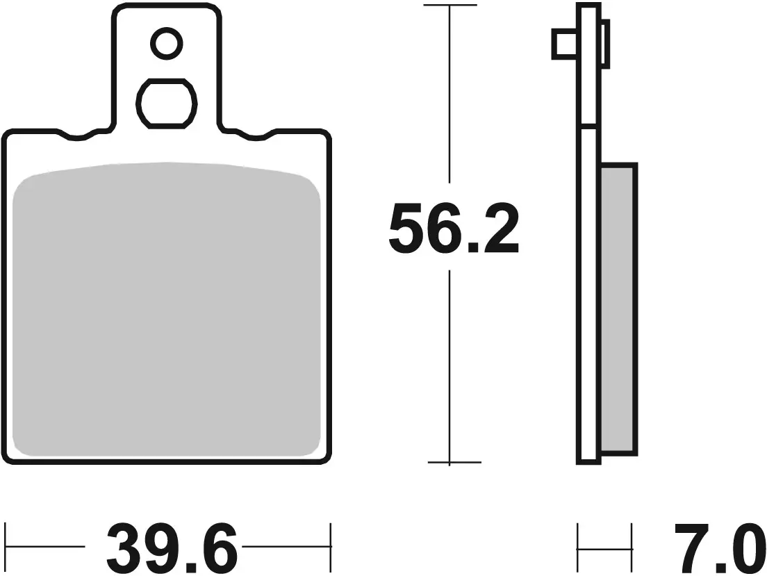 Brembo B-07BB0106 Road (06) Carbon Ceramic Front Brake Pad (07BB01.06)
