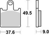 Brembo B-07KA28RC Racing (RC) Carbon Ceramic Front Brake Pad (07KA28.RC)