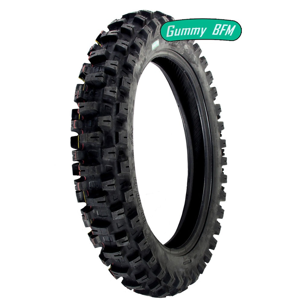Motoz Arena Hybrid Gummy Rear Tyre 110/100-18 62M NHS/FIM Tube Type