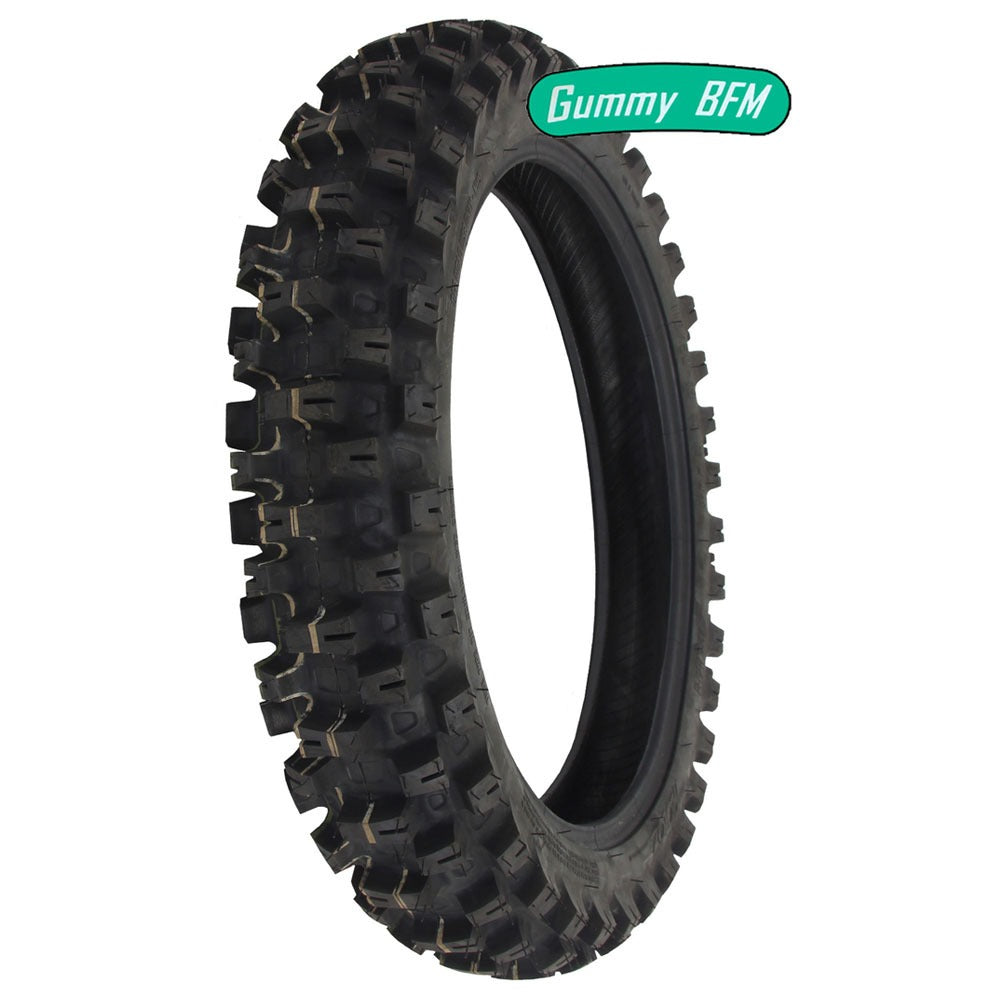 Motoz Arena Hybrid Gummy Rear Tyre 110/90-19 62M NHS/FIM Tube Type