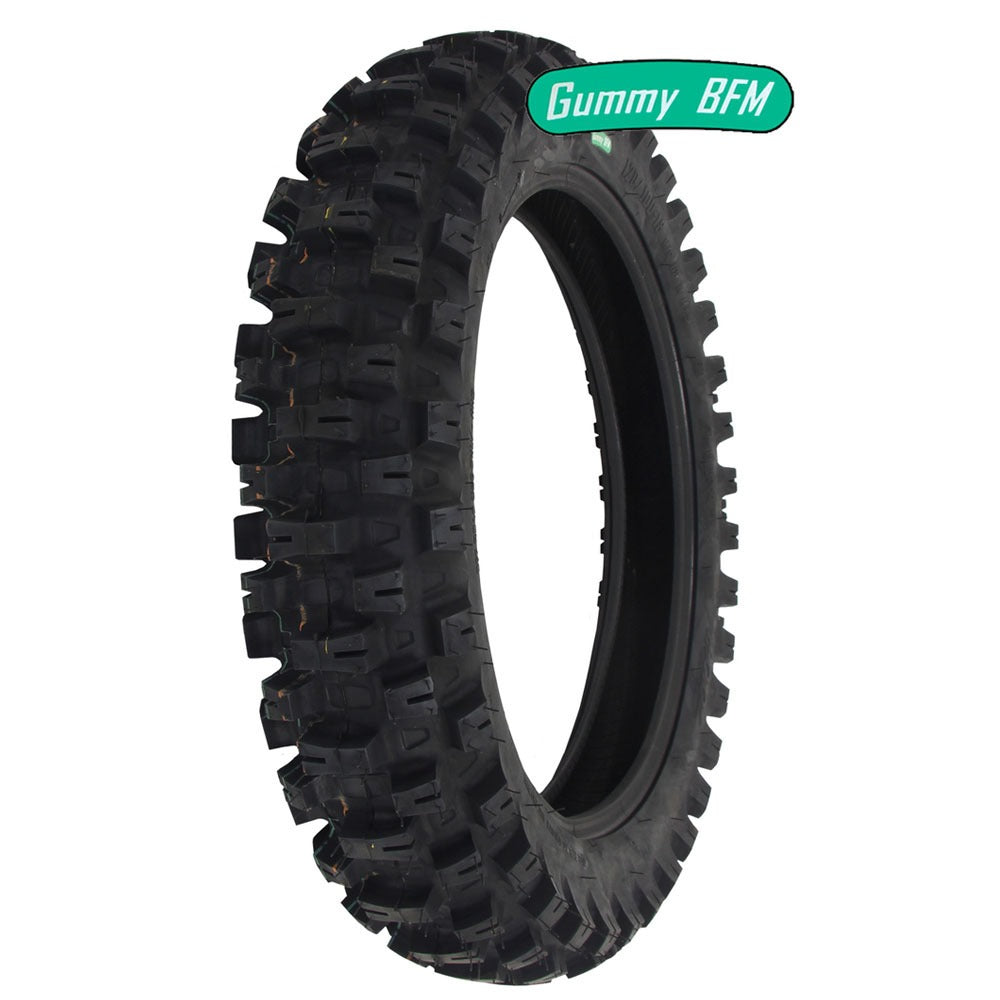 Motoz Arena Hybrid Gummy Rear Tyre 120/100-18 68M NHS/FIM Tube Type