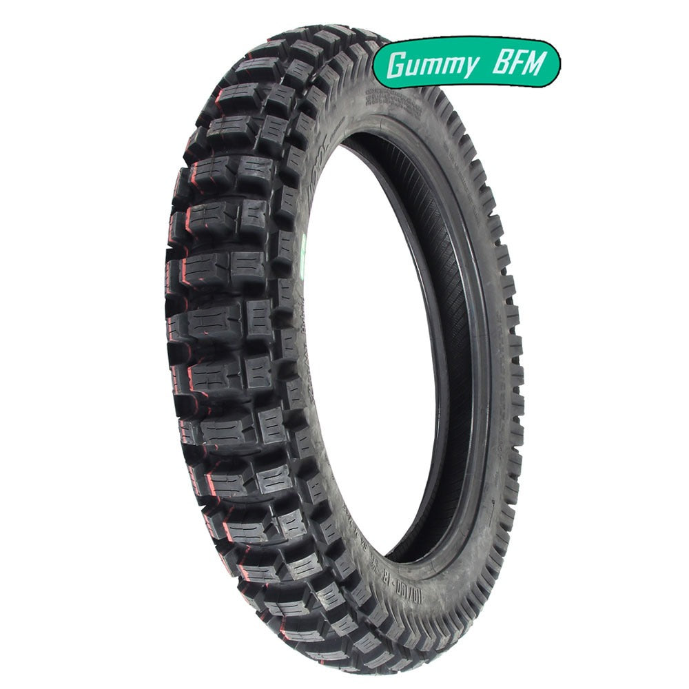 Motoz Xtreme Hybrid Gummy Rear Tyre 110/100-18 64M MST Tube Type
