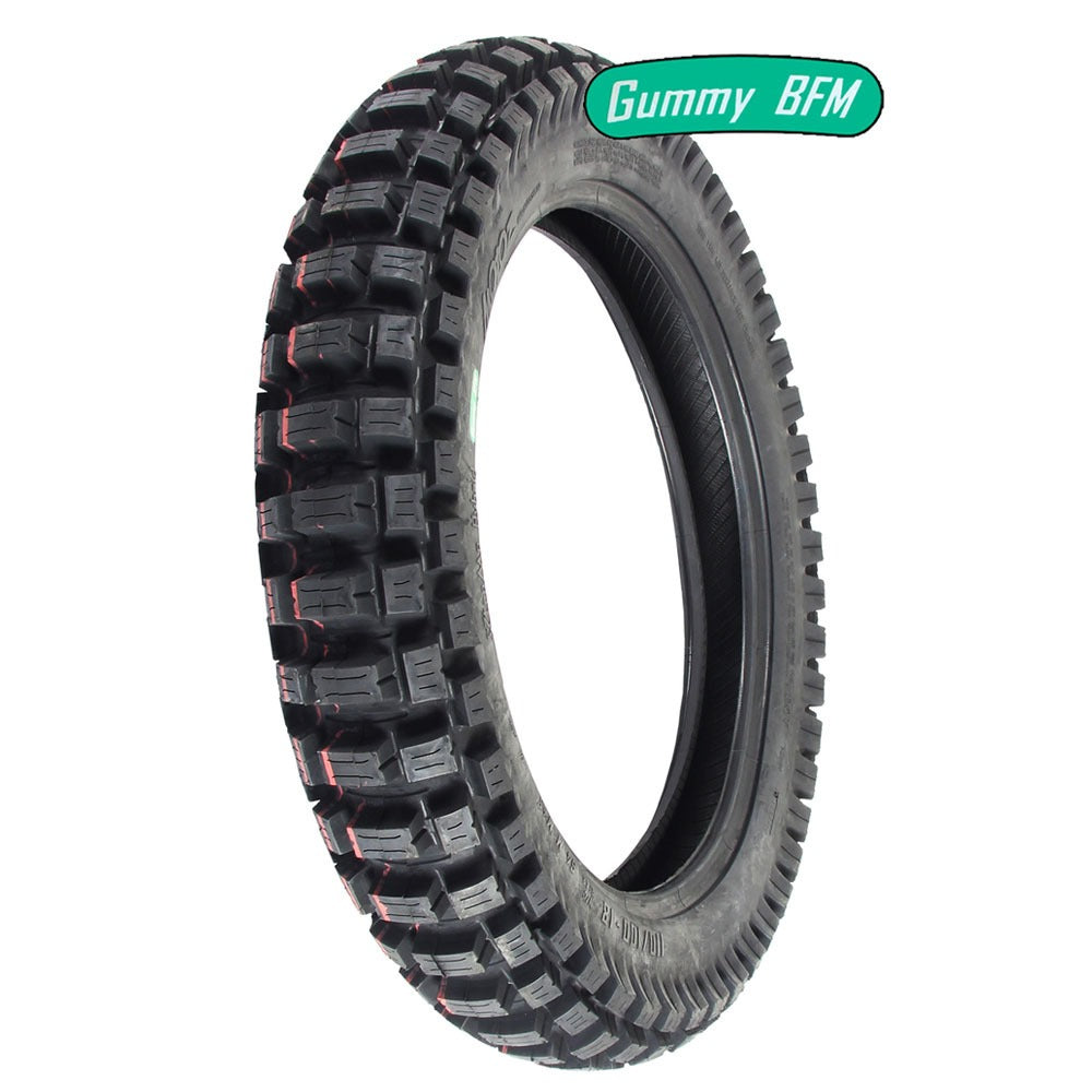 Motoz Xtreme Hybrid Gummy Rear Tyre 110/90-19 62M MST Tube Type