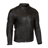 Merlin Chase II D3O Black Perforated Leather Jacket