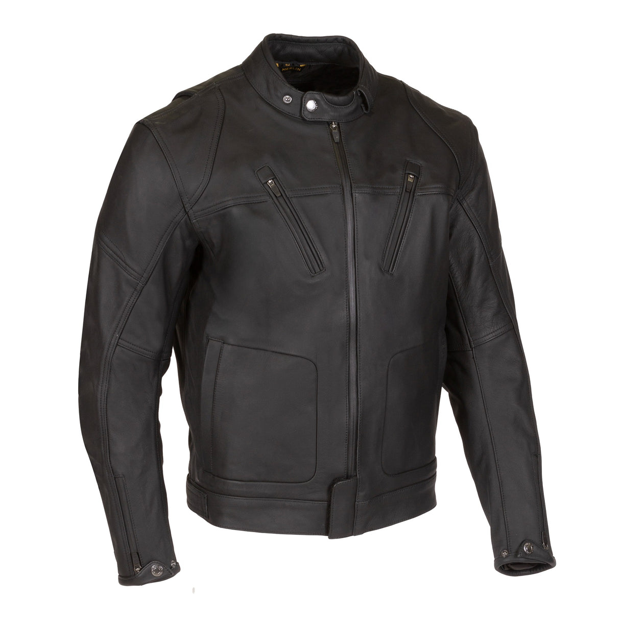 Merlin Gable II D3O Waterproof Black Leather Jacket