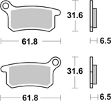 Brembo B-07GR69SX Off Road (SX) Sintered Front Brake Pad (07GR69.SX)