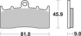 Brembo B-07GR62SA Road (SA) Sintered Front Brake Pad (07GR62.SA)