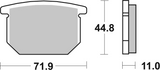 Brembo B-07SU0412 Road (12) Carbon Ceramic Front Brake Pad (07SU04.12)