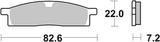 Brembo B-07YA16SD Off Road (SD) Sintered Front Brake Pad (07YA16.SD)