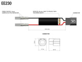 Rizoma R-EE230H Wiring Kit w/Resistors for Turn Signals