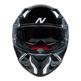 Nitro N501 DVS Fuse Gloss Grey/White/Black Helmet