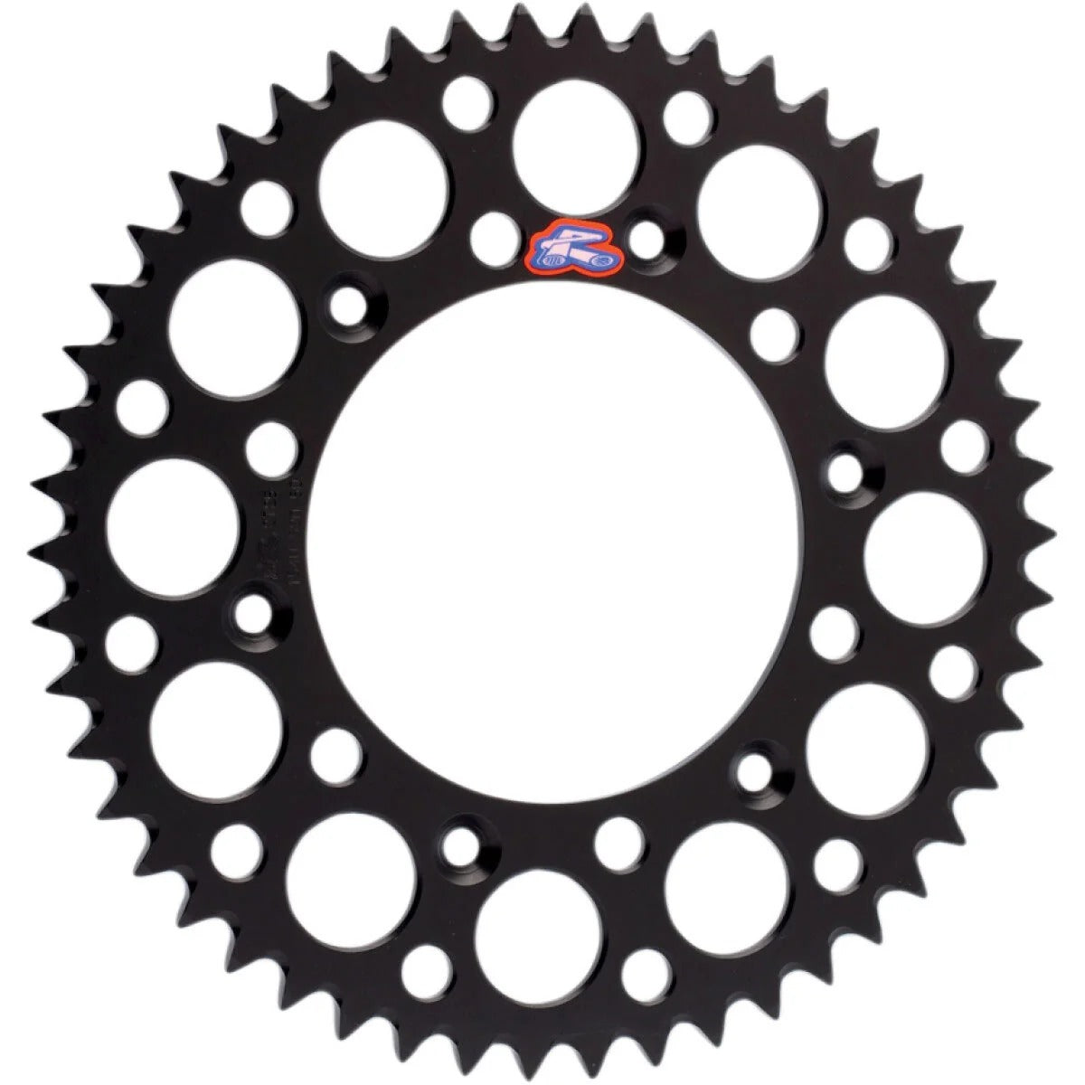 Renthal 224U52046GBK Ultralight Grooved 46T Rear Sprocket Black (520 Pitch)