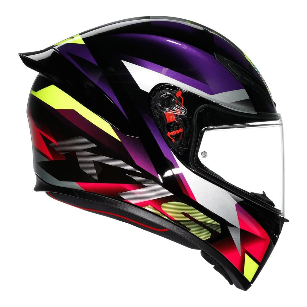 AGV K1 S Fastlap Gloss Black/Purple/Pink Helmet