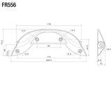 Rizoma R-FR556B Mounting Kit for Rear Turn Signals