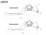 Rizoma Adjustable Plus Clutch Lever Black/Black for BMW S 1000 RR 20-21
