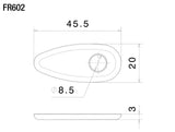 Rizoma Rear Indicator Adapters for Harley-Davidson Softail 18-21 Models
