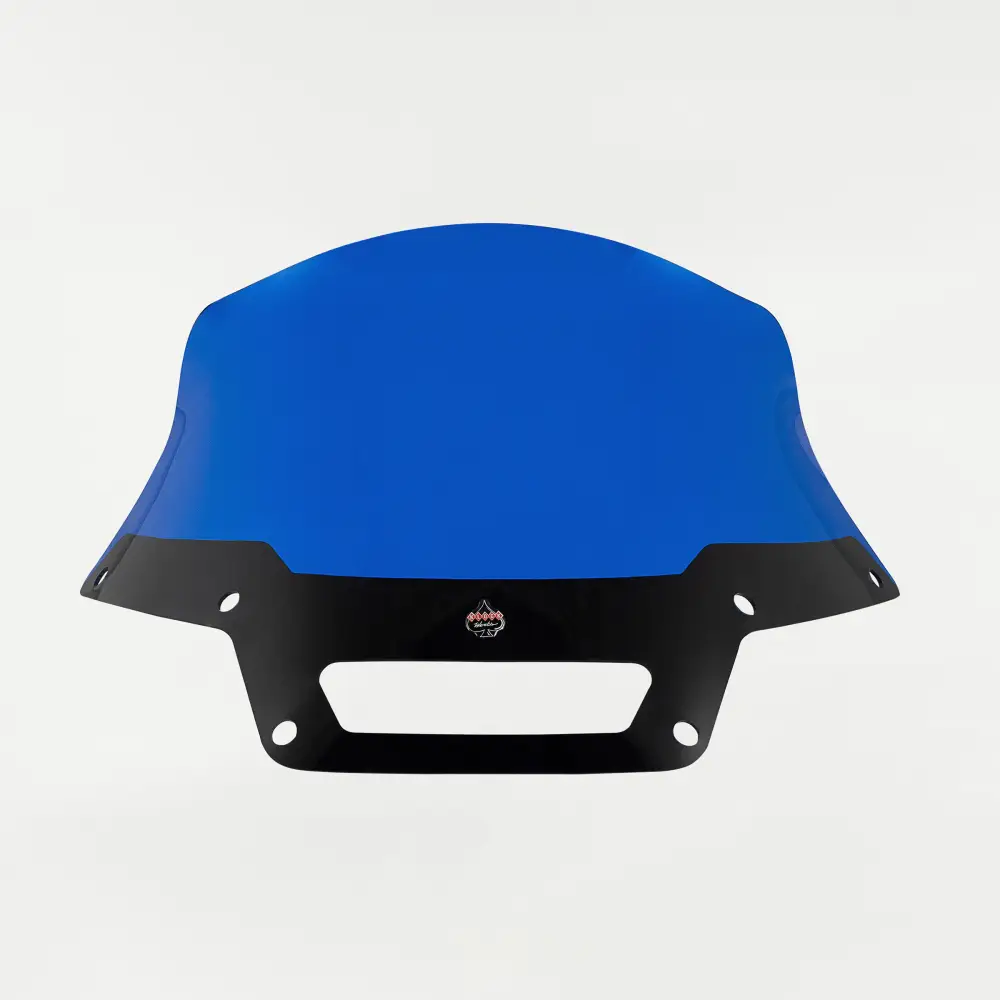 Klock Werks KKC-2310-1010 8" Flare Kolor Windshield Blue Ice for Harley-Davidson Low Rider ST 22-Up Models