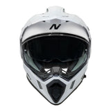 Nitro MX780 DVS Gloss White Adventure Helmet