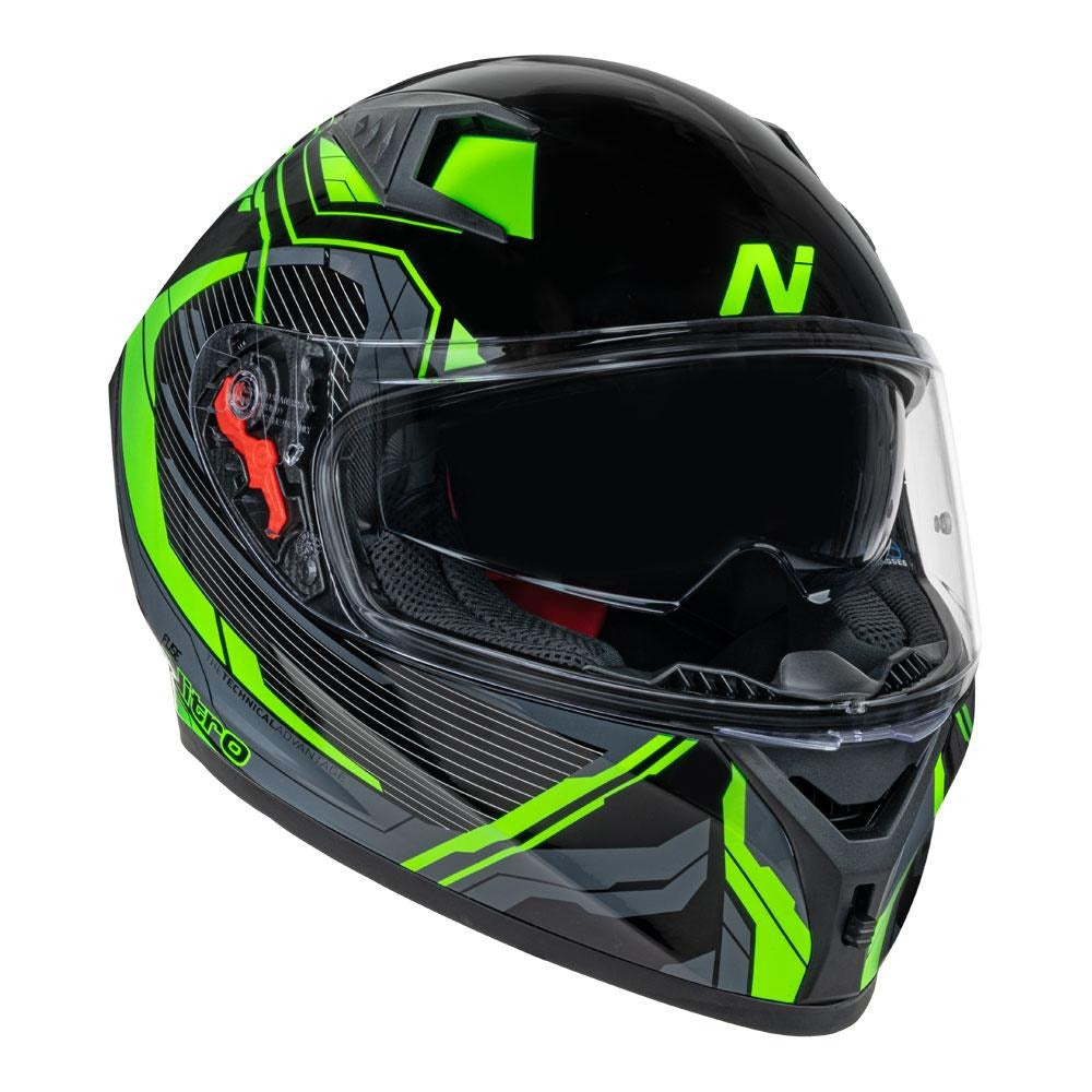 Nitro N501 DVS Fuse Gloss Green/Grey/Black Helmet