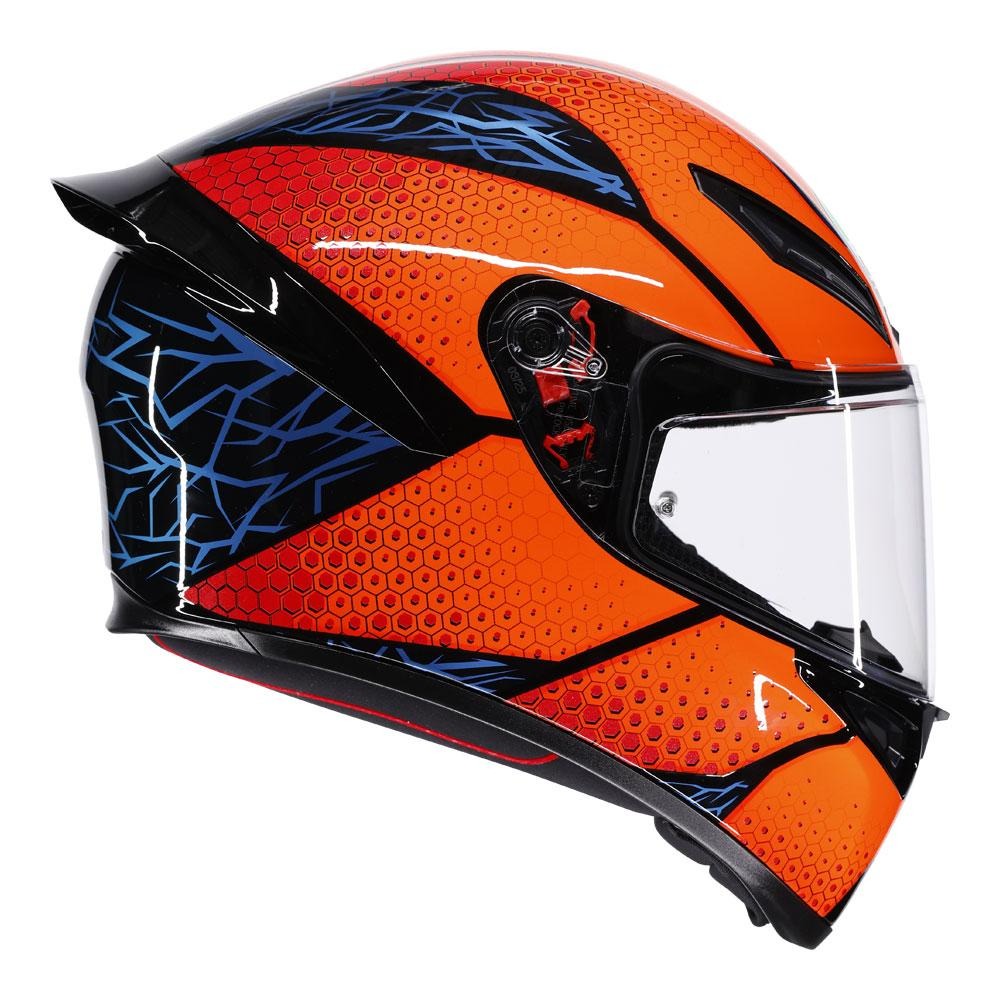 AGV K1 S Speedarmor Gloss Black/Orange/Blue Helmet