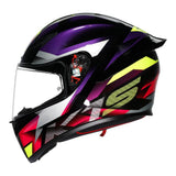 AGV K1 S Fastlap Gloss Black/Purple/Pink Helmet