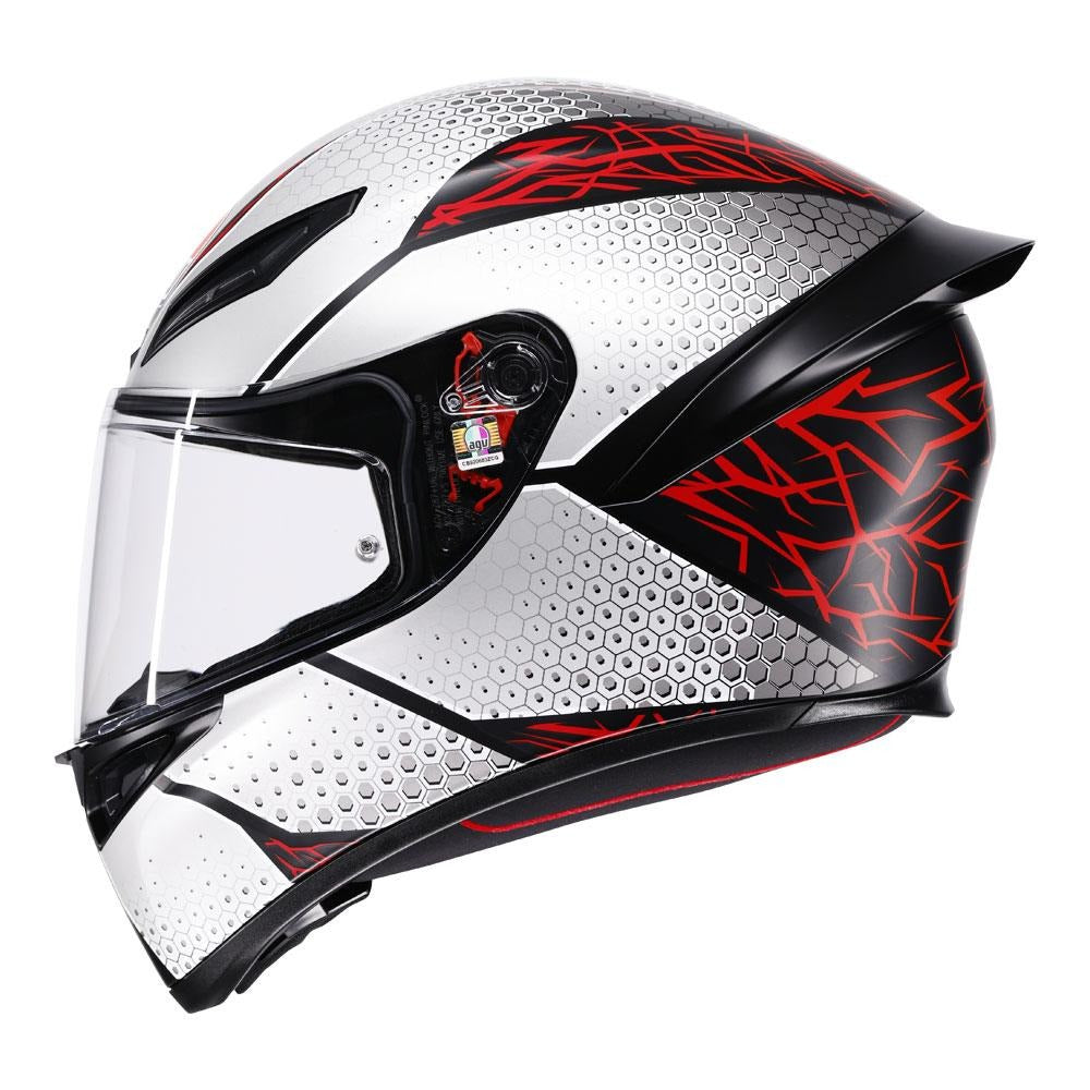 AGV K1 S Speedarmor Matte Black/Grey/Red Helmet